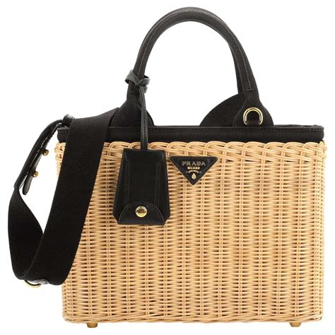 prada wicker bags